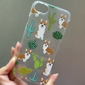 Corgi cactus iPhone 6 case